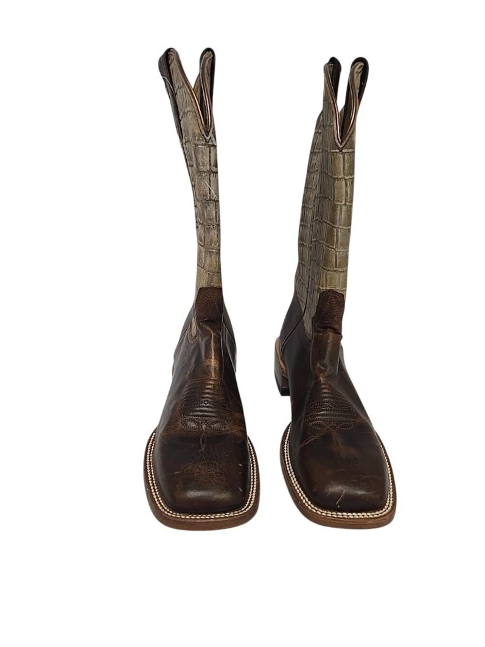Shyanne Women's Wilder Western Boot Wide Square Toe -Bbshysp20p6-2 Brown 8.5M - Picture 5 of 8